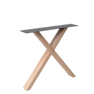 X poot massief eiken 10x4cm