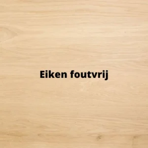 Eiken foutvrij