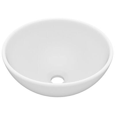 Waskom keramiek rond 32,5x14cm mat diverse kleuren