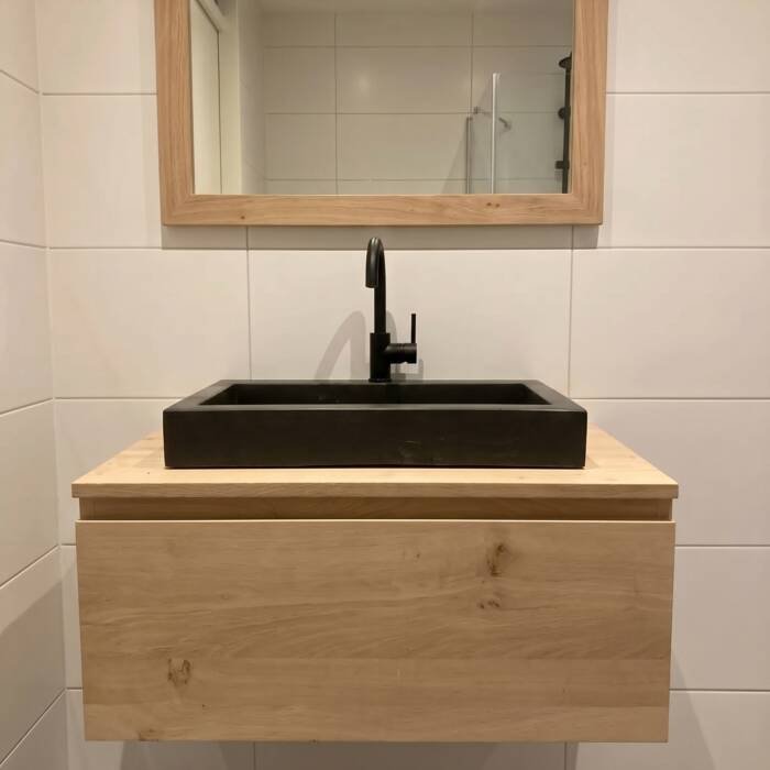 Zwevend badmeubel 1 lade | Den Haag
